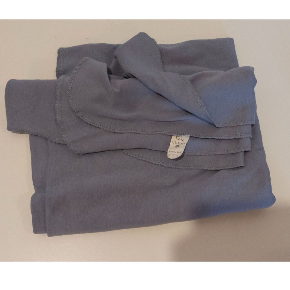 Kate Quinn baby swaddle slate blue one‎ size